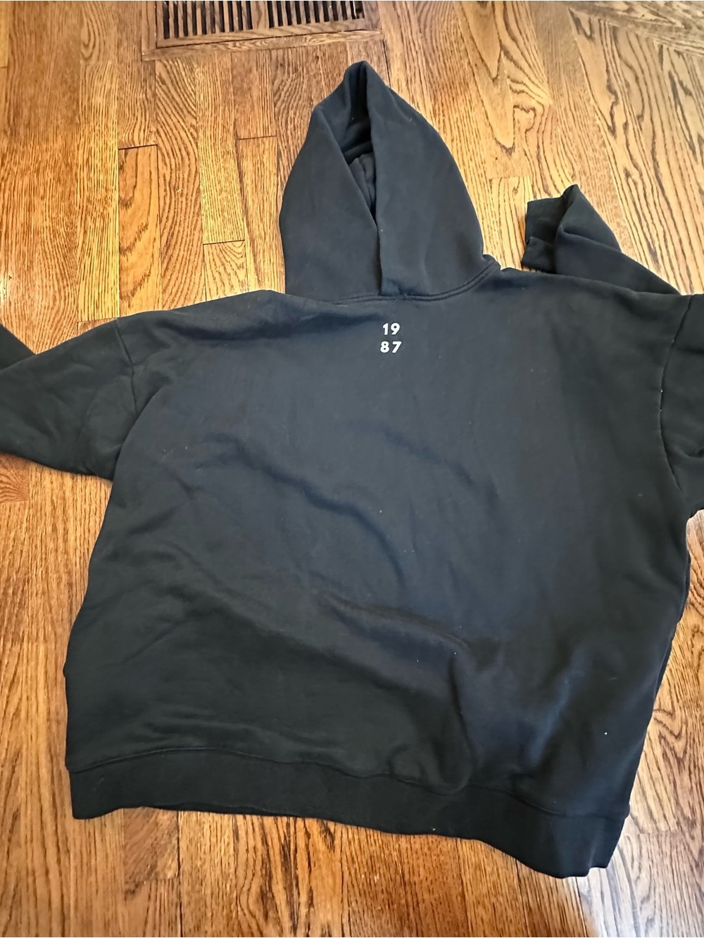 1987 Boston Hoodie “Blackout” SOLD OUT Oversized XL